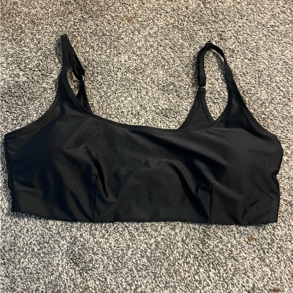Black Swim Top